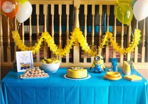 Minion Birthday Party Decoration Ideas Minion Birthday Party with Free Printables