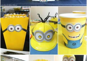 Minion Birthday Party Decoration Ideas Minions Birthday Party Ideas Moms Munchkins