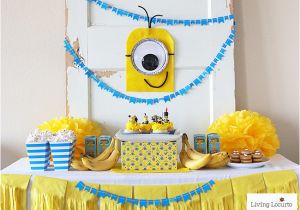 Minion Birthday Party Decoration Ideas Minions Party Ideas Despicable Me Birthday Homemade