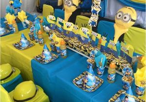 Minion Birthday Party Decoration Ideas One In A Minion 1st Birthday Party Supplies