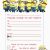 Minion Birthday Party Invites 17 Best Ideas About Minion Party Invitations On Pinterest