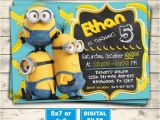 Minion Birthday Party Invites Best 25 Minion Birthday Invitations Ideas On Pinterest
