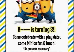 Minion Birthday Party Invites Best 25 Minion Invitation Ideas On Pinterest Diy Minion