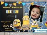 Minion Birthday Party Invites Minion Birthday Party Invitations Custom Party Invitations