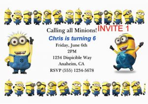 Minions Birthday Invitations Free Online 40th Birthday Ideas Birthday Invitation Template Minions