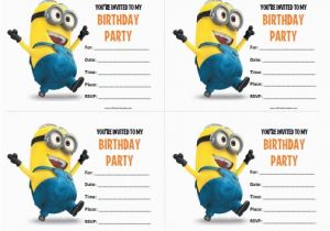 Minions Birthday Invitations Free Online 40th Birthday Ideas Minion Birthday Invitations Templates