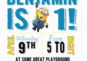 Minions Birthday Invitations Free Online Diy Design Den Minion Birthday Party with Free Printables