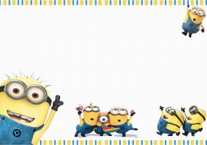 Minions Birthday Invitations Free Online Free Printable Minion Birthday Party Invitations Ideas