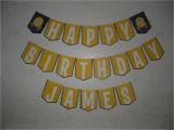 Minions Happy Birthday Banner Despicable Me Minion Happy Birthday Banner with by Mandymason