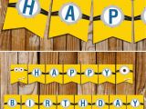Minions Happy Birthday Banner Unavailable Listing On Etsy