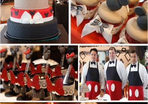 Minnie and Mickey Birthday Decorations Kara 39 S Party Ideas Vintage Mickey and Minnie Mouse Party