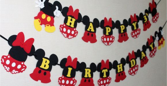 Minnie and Mickey Decorations for Birthday Mickey and Minnie Mouse Birthday Decorations Inspired Disney