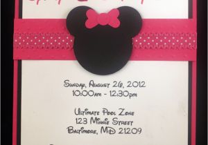 Minnie Birthday Invitation Minnie Mouse Birthday Invitations Ideas Bagvania Free