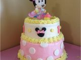 Minnie Mouse 1st Birthday Cake Decorations 1st Birthday Cake Baby Minnie Sweet Designs by Kim
