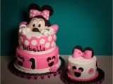 Minnie Mouse 1st Birthday Cake Decorations 1st Birthday Minnie Mouse Cake Cakecentral Com