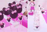 Minnie Mouse 2nd Birthday Decorations Kara 39 S Party Ideas Disney Minnie Mouse Girl Pink 2nd