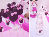 Minnie Mouse 2nd Birthday Decorations Kara 39 S Party Ideas Disney Minnie Mouse Girl Pink 2nd