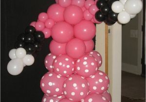Minnie Mouse Birthday Balloon Decorations Balloon Decor Of Central California Home