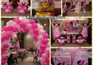 Minnie Mouse Birthday Balloon Decorations Golden Cowrie Lahug Cebu Balloons and Party Supplies