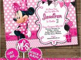 Minnie Mouse Birthday Invitations Diy 11 Minnie Mouse Birthday Invitations Psd Vector Eps