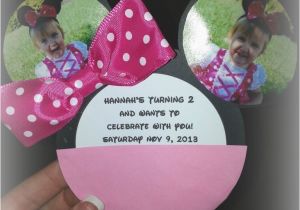 Minnie Mouse Birthday Invitations Diy Homemade Minnie Mouse Invitations Template Resume Builder