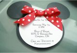 Minnie Mouse Birthday Invitations Diy Minnie Mouse Birthday Party Lil 39 Miss