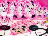 Minnie Mouse Birthday Party Decoration Ideas Minnie Mouse Party Supplies Party Favors Ideas