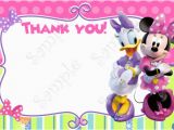 Minnie Mouse Bowtique Birthday Invitations Minnie Mouse and Daisy Birthday Invitation Minnie Mouse