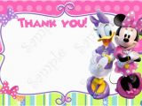 Minnie Mouse Bowtique Birthday Invitations Minnie Mouse and Daisy Birthday Invitation Minnie Mouse