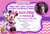 Minnie Mouse Bowtique Birthday Invitations Minnie Mouse Bowtique Birthday Party Invitations Ebay