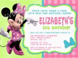 Minnie Mouse Bowtique Birthday Invitations Minnie Mouse Bowtique Invitations Birthday by