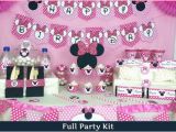 Minnie Mouse Decoration for Birthday Party Minnie Mouse Birthday Party Ideas Pink Lover