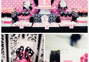 Minnie Mouse Decorations for 1st Birthday Minnie Mouse 1st Birthday