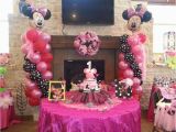 Minnie Mouse Decorations for 1st Birthday Minnie Mouse Birthday Quot Ellie 39 S 1st Birthday Celebration