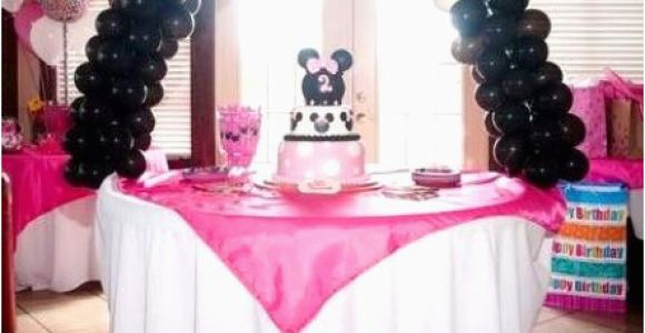 Minnie Mouse Decorations for Birthday Party Minnie Mouse Birthday Party Ideas Pink Lover