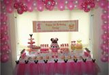 Minnie Mouse First Birthday Party Decorations Minnie Mouse Birthday Quot Minnie Mouse Pink and Yellow