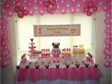 Minnie Mouse First Birthday Party Decorations Minnie Mouse Birthday Quot Minnie Mouse Pink and Yellow