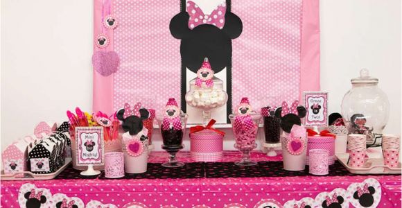 Minnie Mouse themed Birthday Party Decorations 35 Best Minnie Mouse Birthday Party Ideas Birthday Inspire