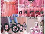 Minnie Mouse themed Birthday Party Decorations Kara 39 S Party Ideas Minnie Mouse Birthday Party Kara 39 S