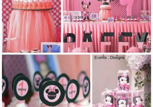 Minnie Mouse themed Birthday Party Decorations Kara 39 S Party Ideas Minnie Mouse Birthday Party Kara 39 S
