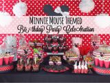 Minnie Mouse themed Birthday Party Decorations Minnie Mouse themed Birthday Party Celebration Disney