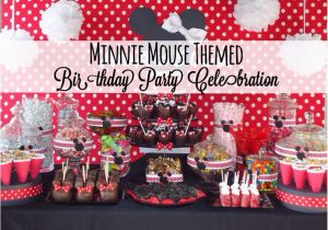 Minnie Mouse themed Birthday Party Decorations Minnie Mouse themed Birthday Party Celebration Disney
