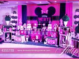 Minnie Mouse themed Birthday Party Decorations Minnie Mouse Vintage Birthday Tulips event Management