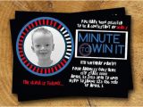 Minute to Win It Birthday Party Invitations Items Similar to Minute to Win It Birthday Party Invite On