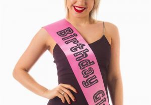 Miss Birthday Girl Sash Birthday Girl Sash Miss Behave Pink