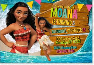 Moana Birthday Invitations Walmart Ithinkparty Moana Invitation Moana Invites Moana