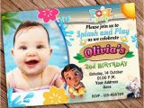 Moana Birthday Invitations Walmart On Sale Off Moana Birthday Invitation Pool Party Printable