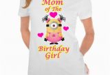 Mom Of the Birthday Girl Shirts Minion Mom Of the Birthday Girl Shirt and by Birthdaysandbows