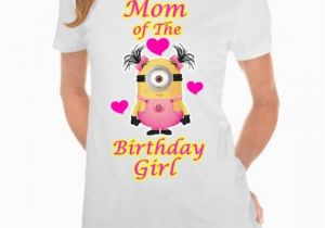 Mom Of the Birthday Girl Shirts Minion Mom Of the Birthday Girl Shirt and by Birthdaysandbows