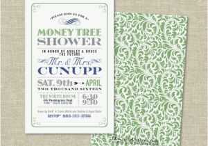Money Tree Invitation Wording Birthday Bridal Couples Shower Invitation Digital Download Money Tree
